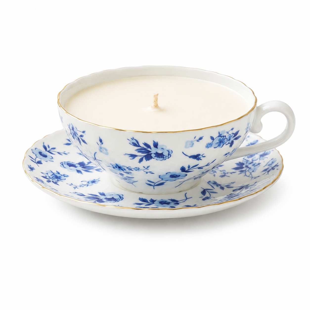 Bougie en tasse Pivoine & Feuille d’olivier - Dot & Lil
