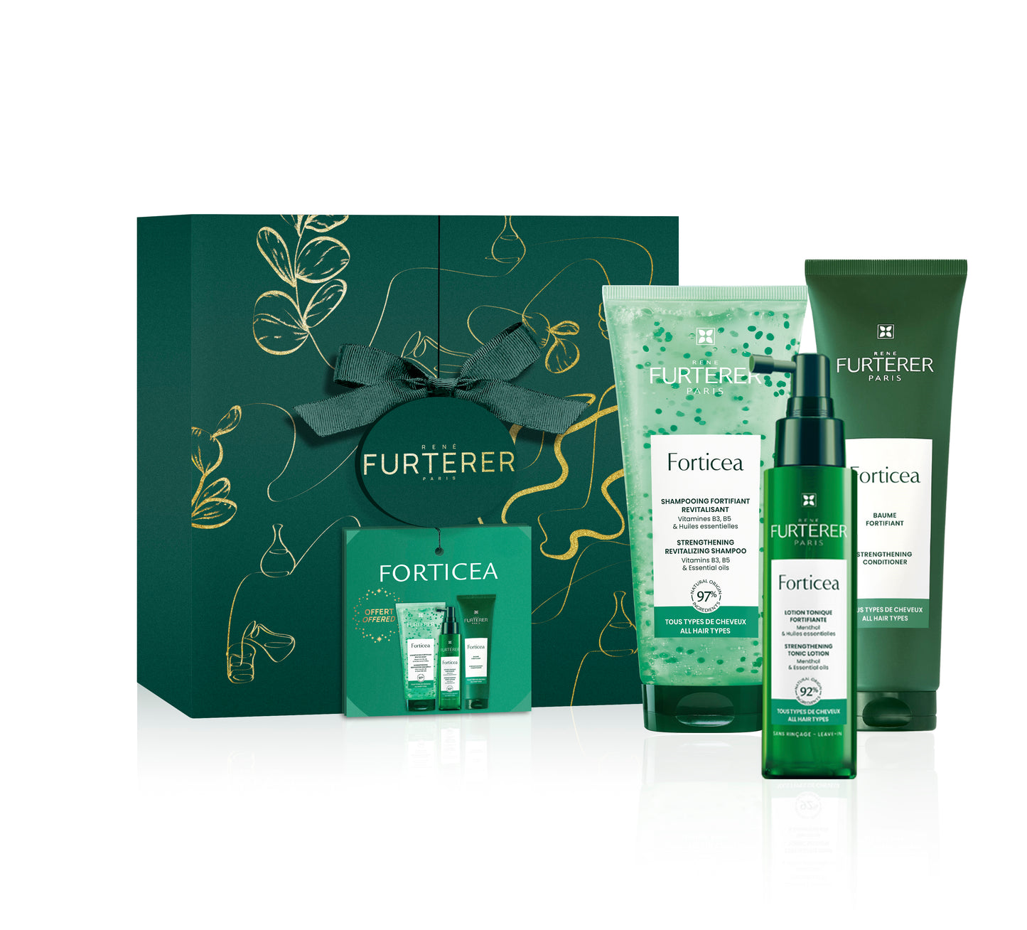 René Furterer - Coffret Forticea - Routine fortifiante - Édition Limitée
