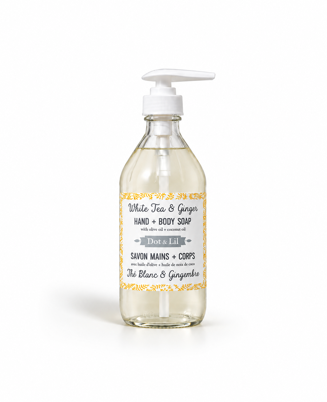 Liquid Soap White Tea & Ginger – Dot & Lil
