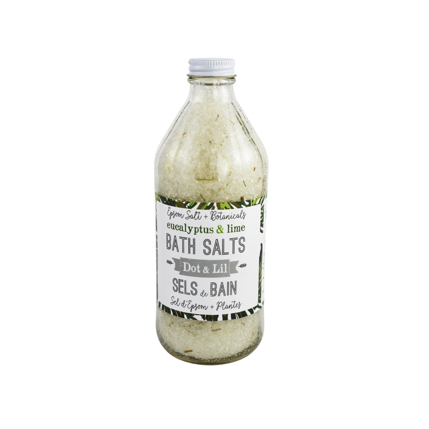 Sel de bain Eucalyptus & Lime – Dot & Lil