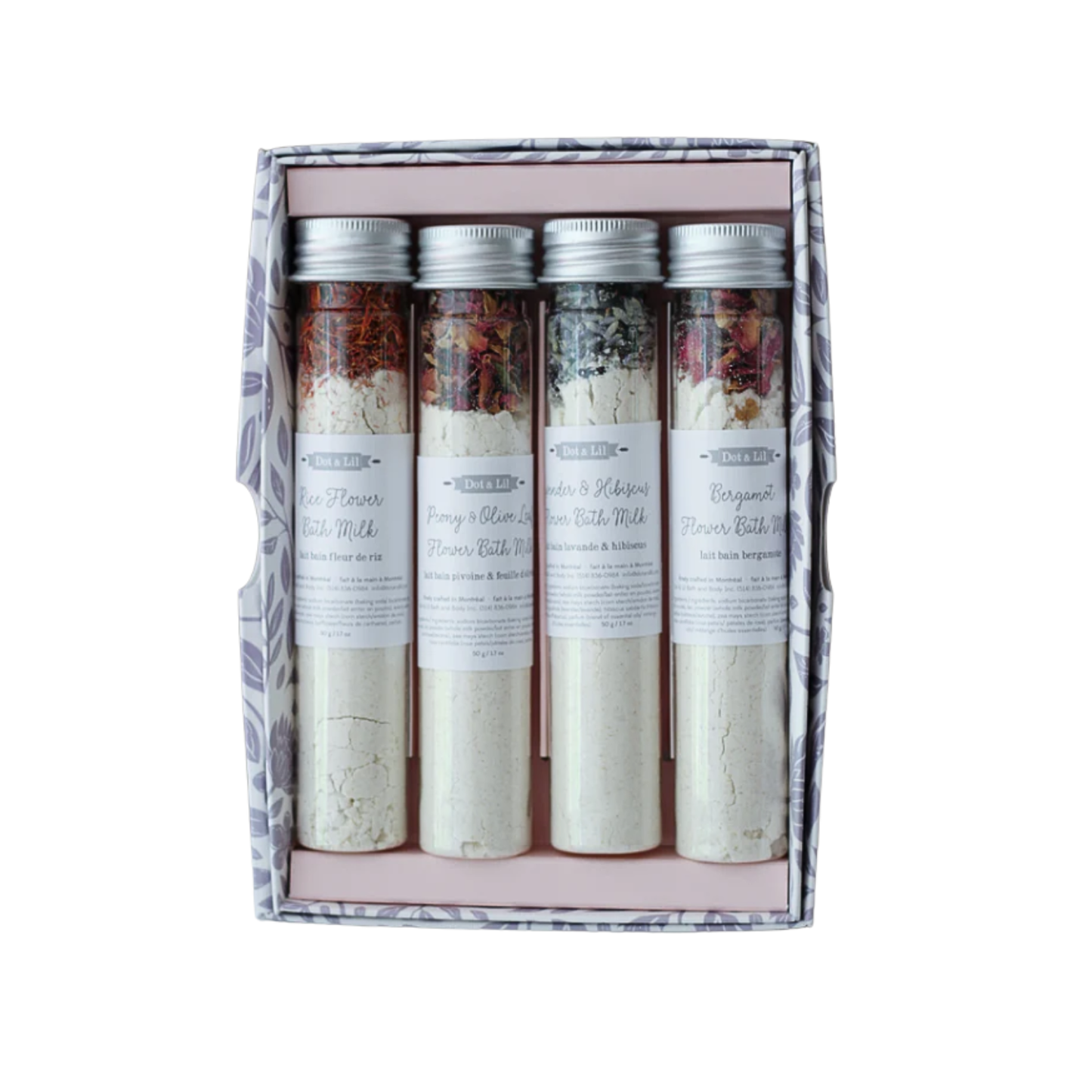 Coffret Collection Laits de Bain – Dot & Lil