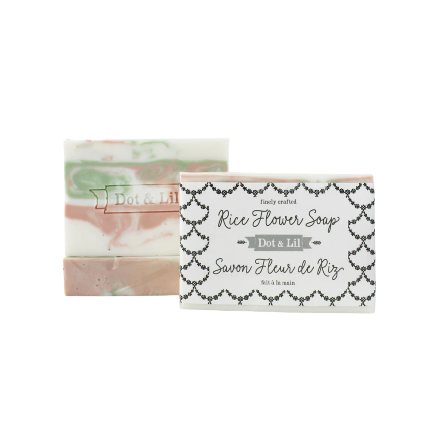 Savon en Bar Fleur de Riz – Dot & Lil