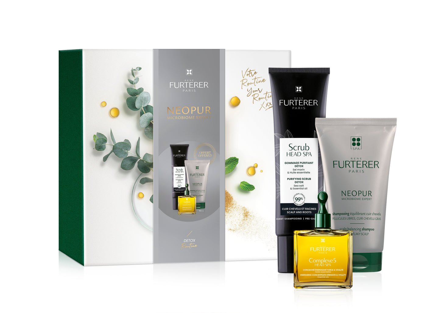 René Furterer - Coffret Neopur Routine Détox - Édition Limitée