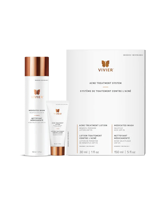 Vivier Acne Treatment System two-step skincare set