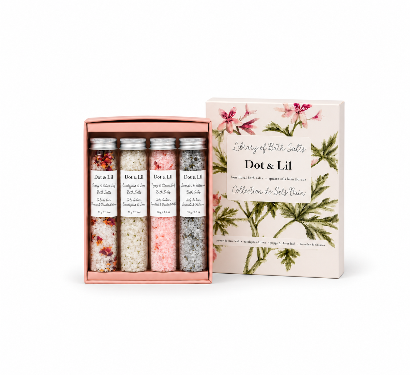 Coffret Sels de Bain – Dot & Lil