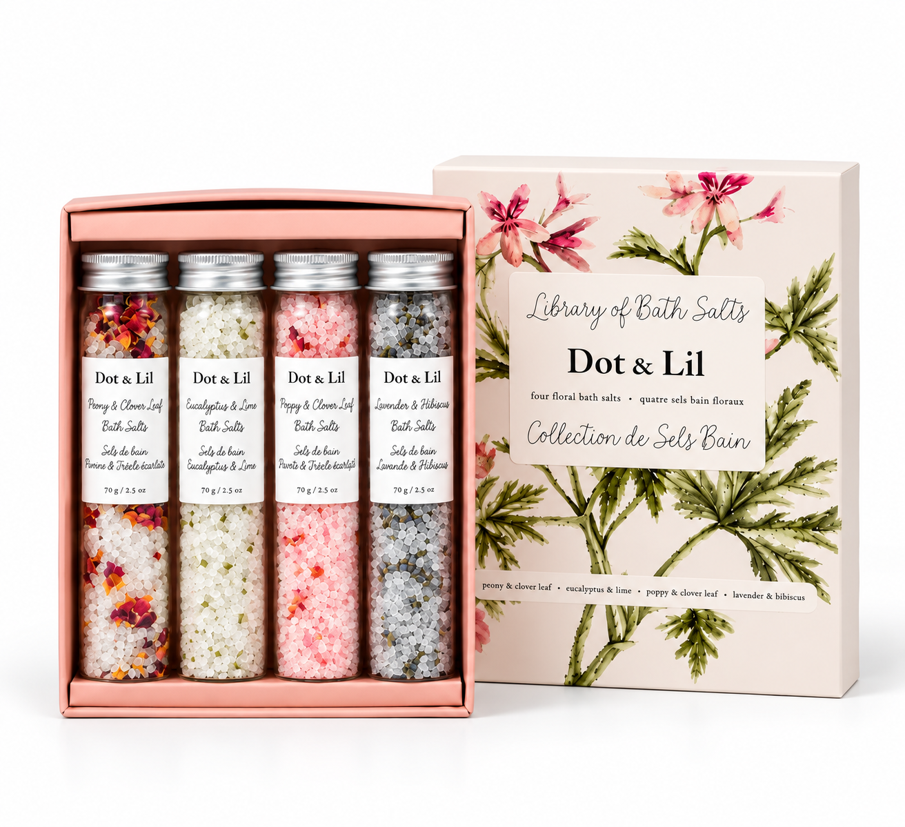 Coffret Sels de Bain – Dot & Lil