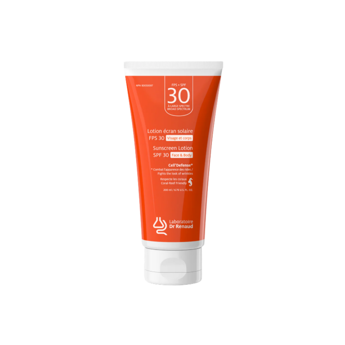 Laboratoire Dr Renaud Cell'defense Mineral Sunscreen SPF 30 tube