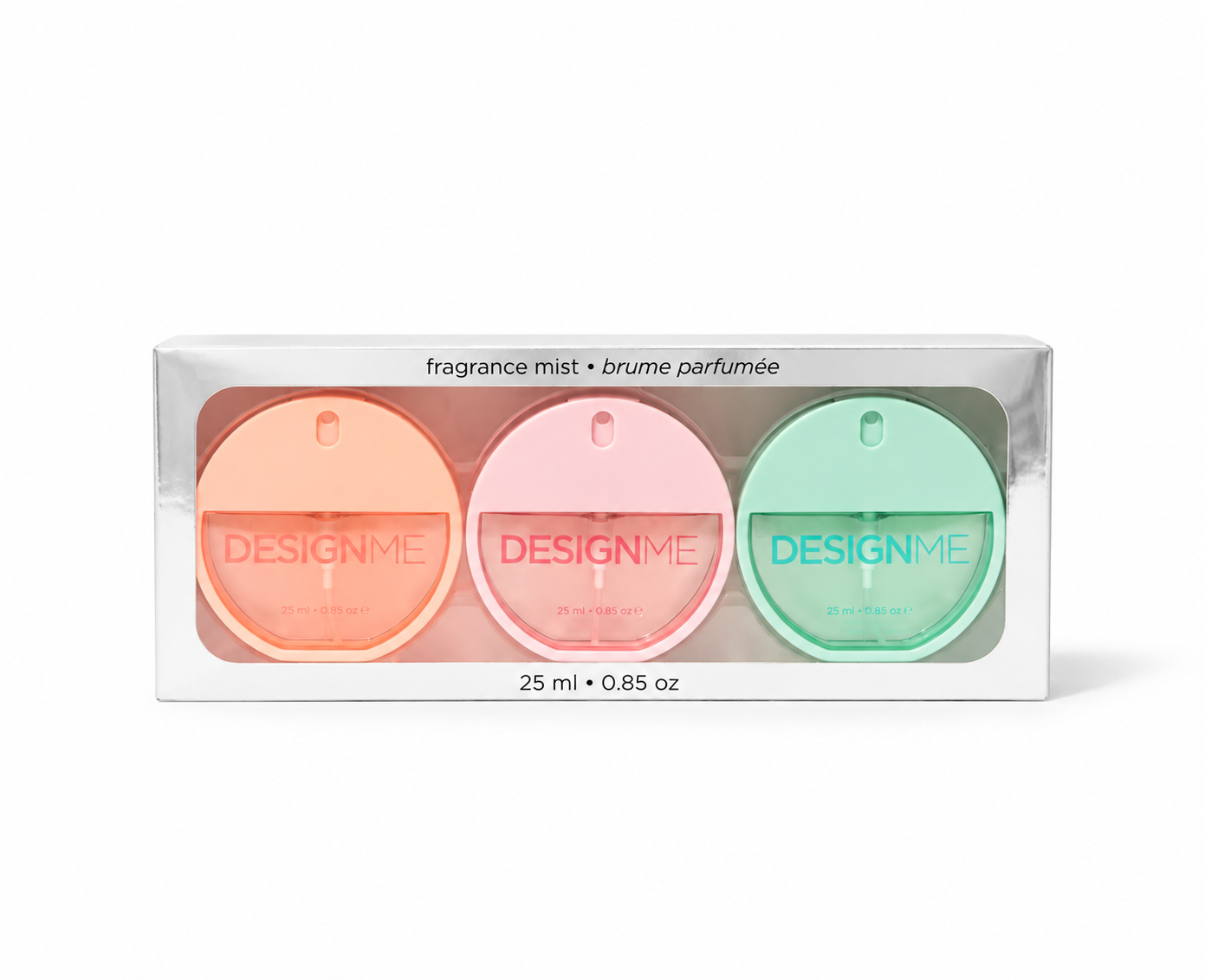 Coffret de 3 brumes parfumées cheveux et corps – DESIGNME