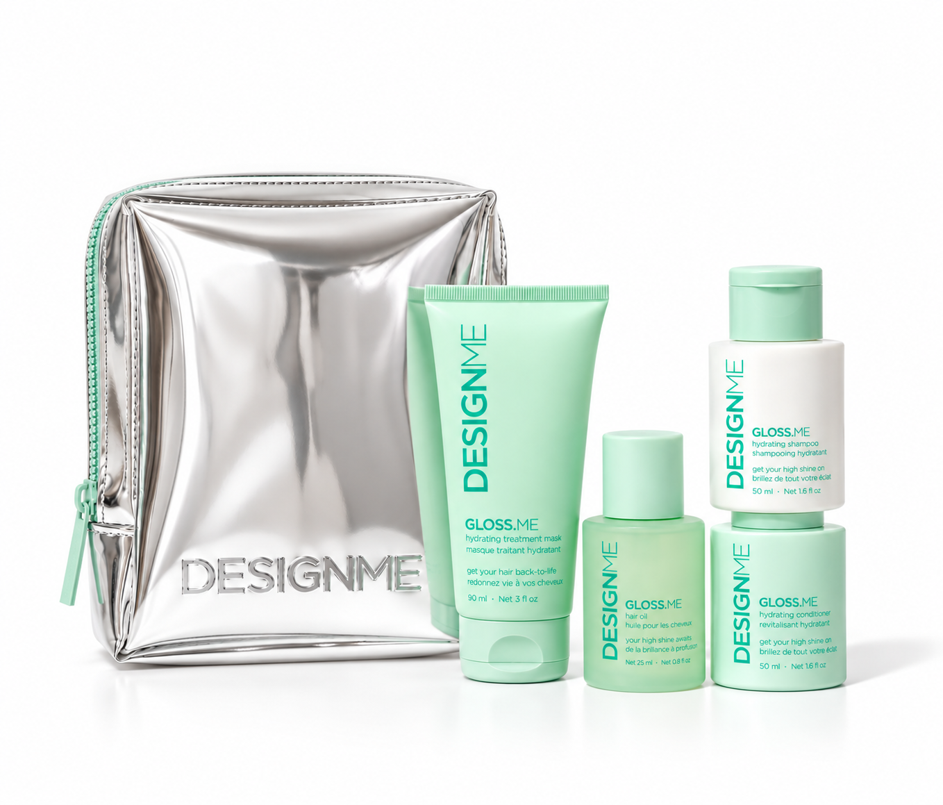 Coffret Mini GLOSS.ME – Hydratation et éclat | DESIGNME
