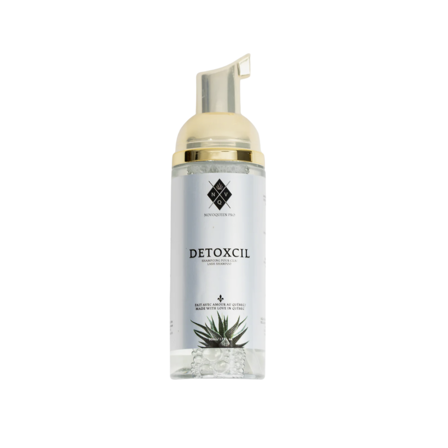detoxcil eyelash eyebrow shampoo lash extension cleanser