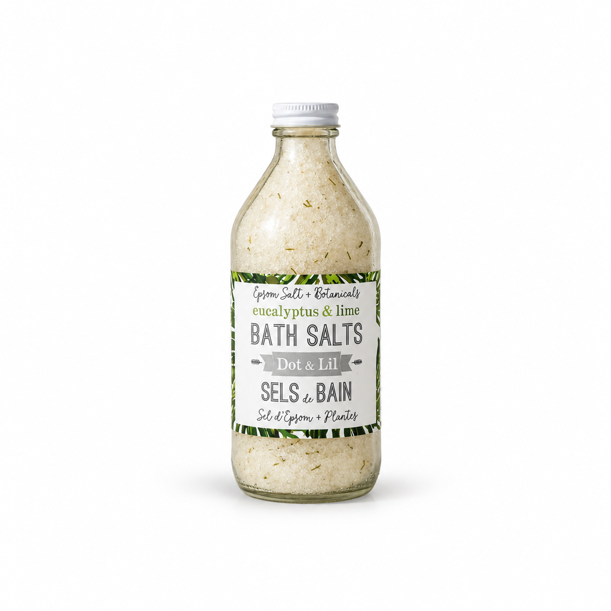 Sel de bain Eucalyptus & Lime – Dot & Lil