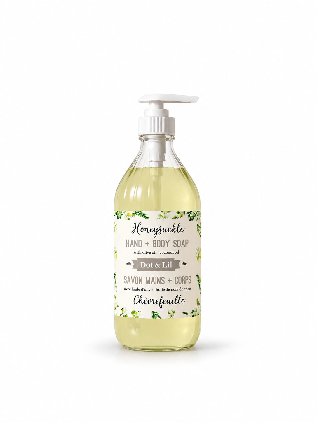 Savon liquide Chèvrefeuille 473 ml - Dot & Lil