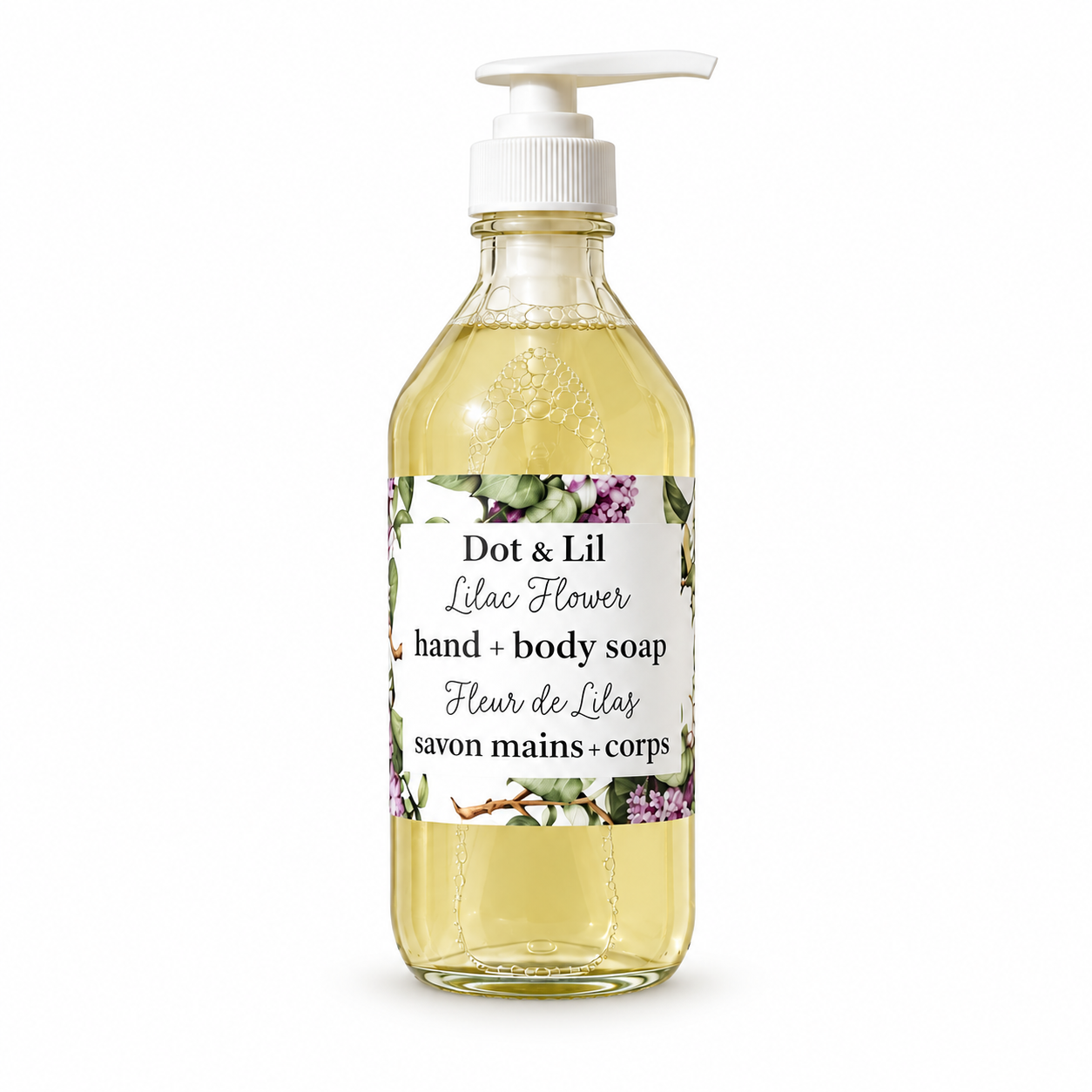 Lilac Flower Liquid Soap – Dot & Lil