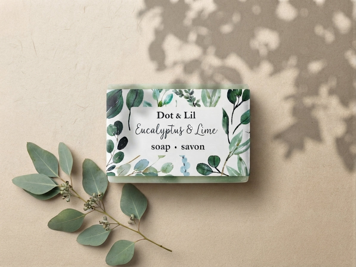 Eucalyptus & Lime Bar Soap – Dot & Lil