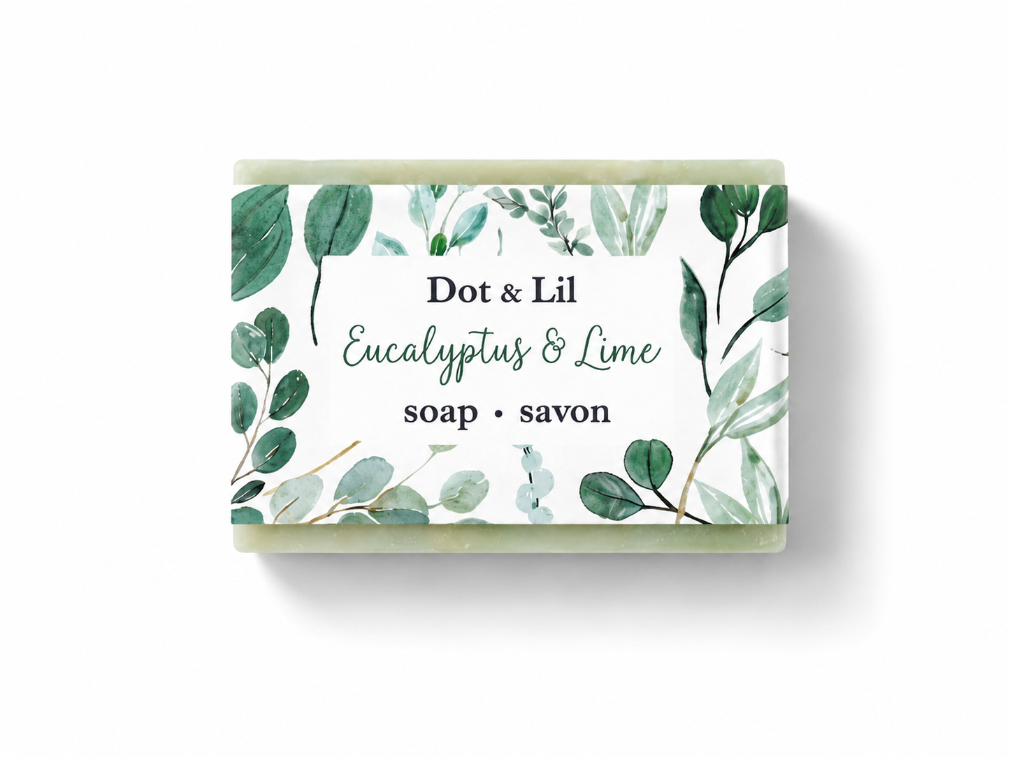 Eucalyptus & Lime Bar Soap – Dot & Lil
