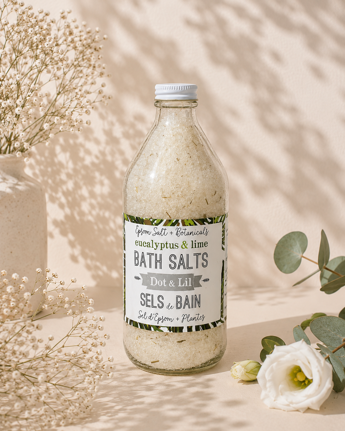 Eucalyptus & Lime Bath Salt – Dot & Lil