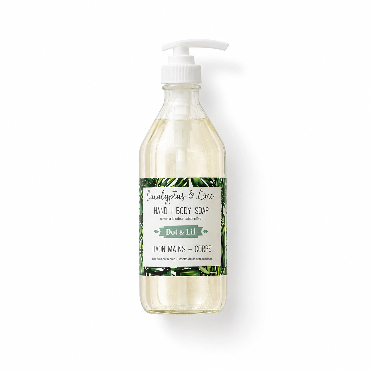 Savon Liquide Eucalyptus & Lime – Dot & Lil
