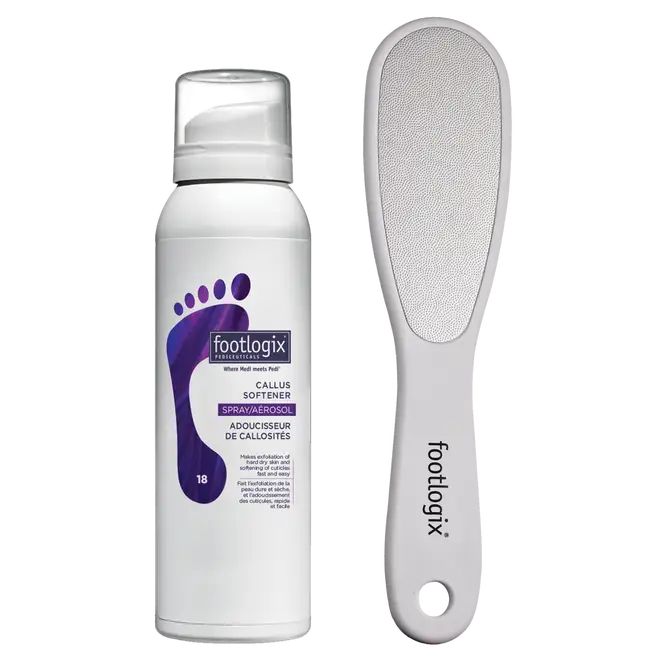 Footlogix at home foot care combo callus softener and foot file