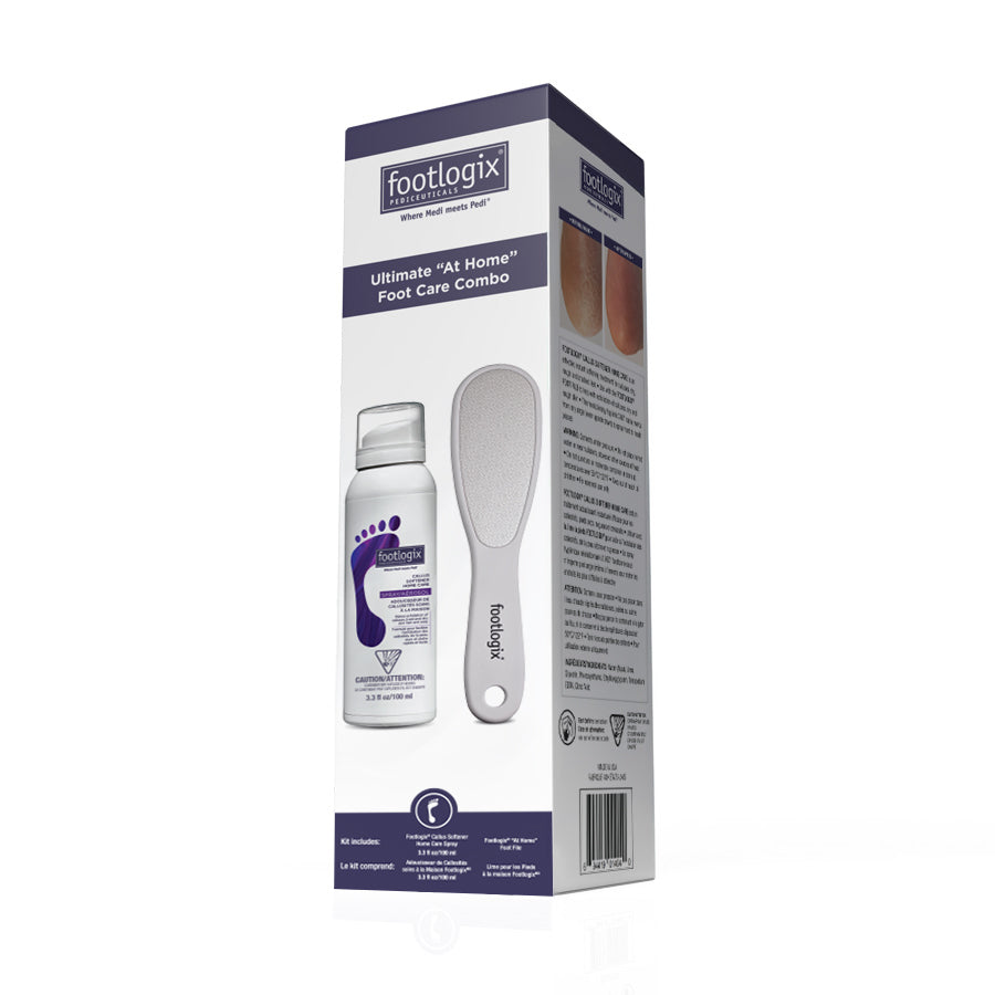 Footlogix foot care kit with callus softener and foot file
