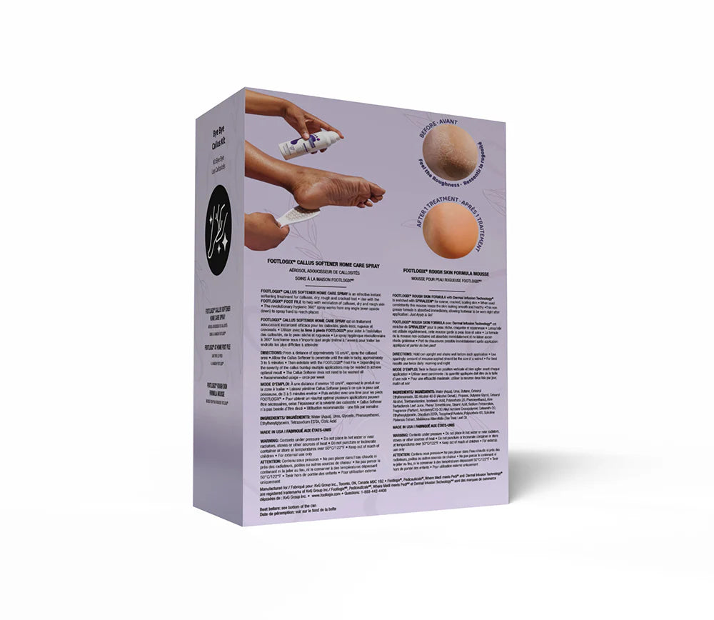 Footlogix callus removal foot care set