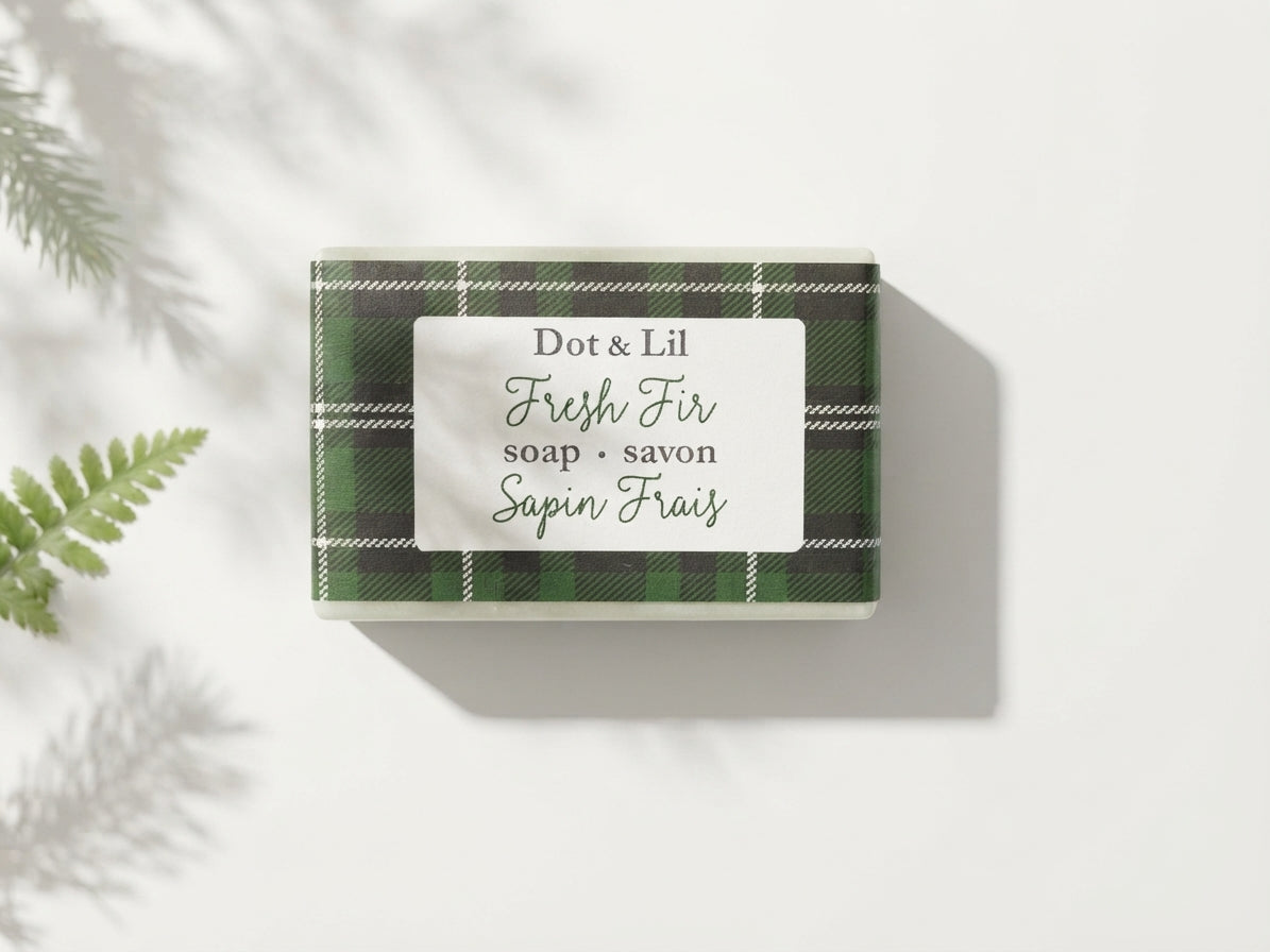 Savon en Barre Sapin Frais – Dot & Lil