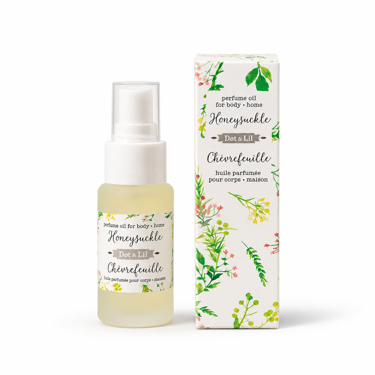 Huile de parfum chèvrefeuille  - Dot & Lil