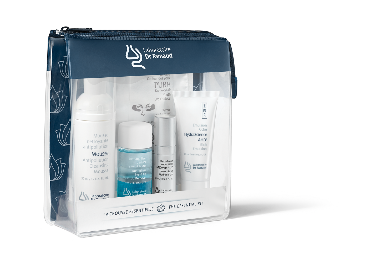 Laboratoire Dr Renaud Rich Essential Travel Kit with travel-size products