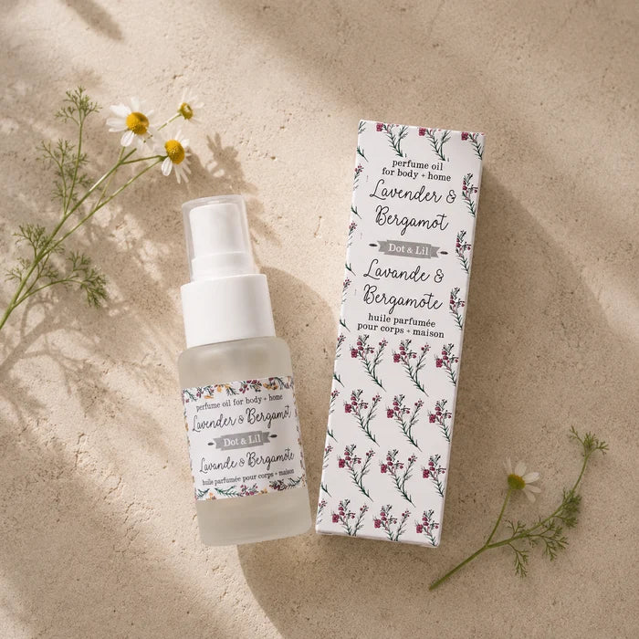 Lavender & Bergamot Perfume Oil – Dot & Lil
