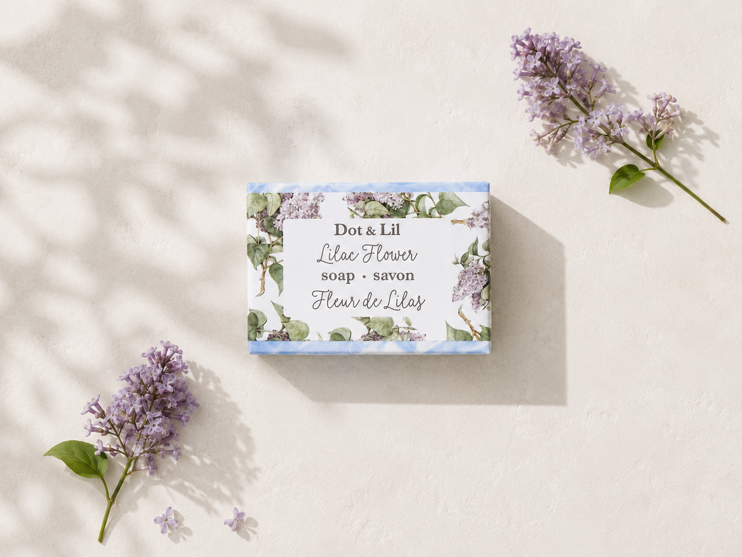 Lilac Flower Bar Soap – Dot & Lil