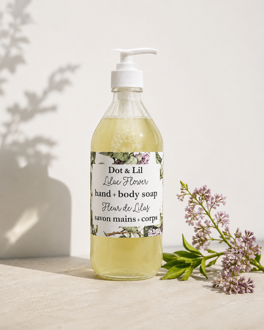 Lilac Flower Liquid Soap – Dot & Lil