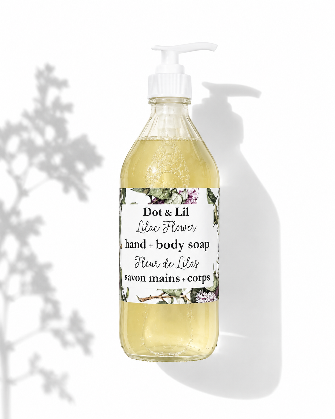 Savon Liquide Fleur de Lilas – Dot & Lil