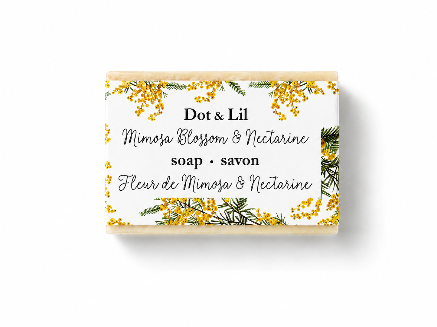 Mimosa & Nectarine Bar Soap 128 g – Dot & Lil