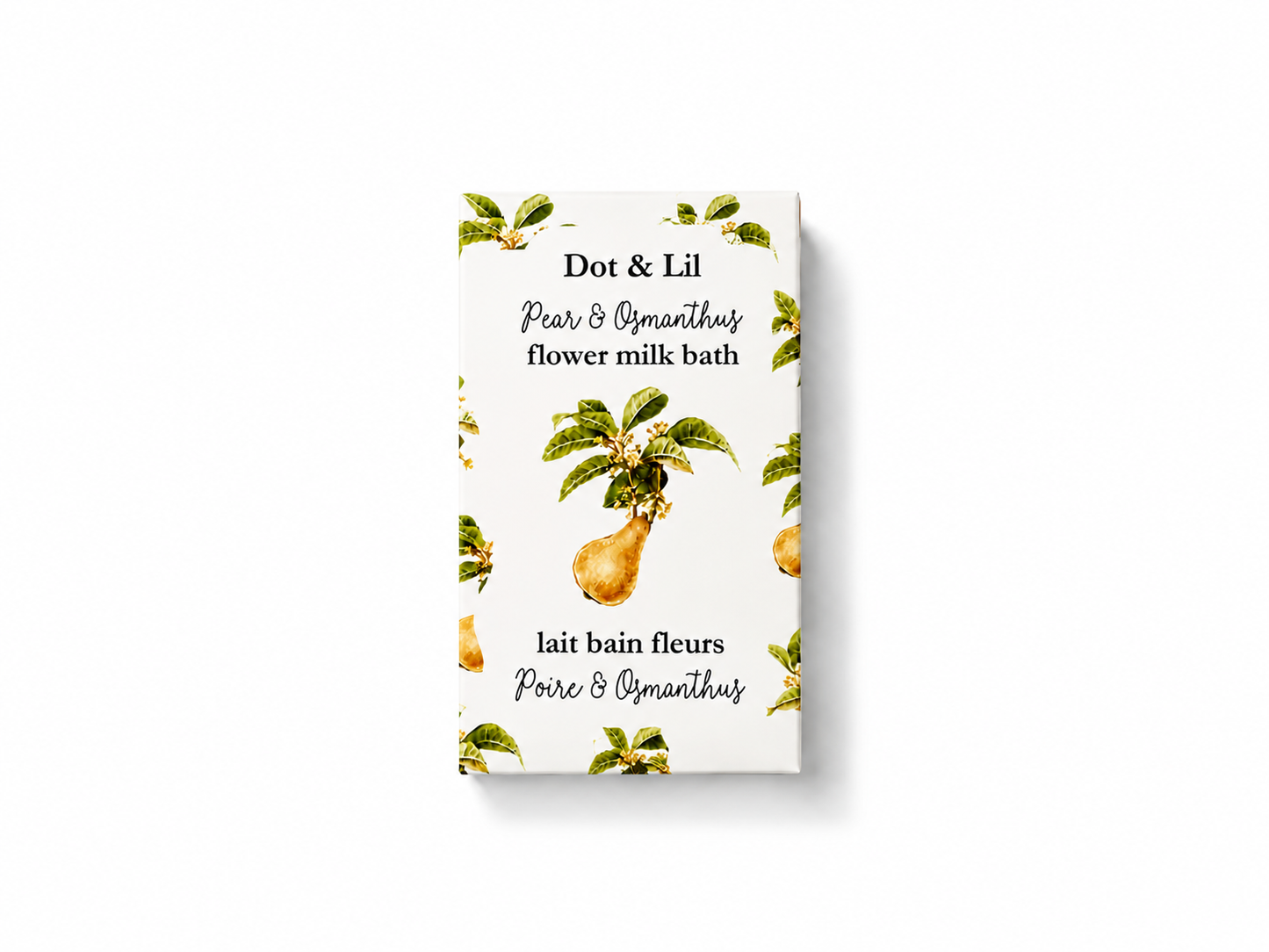 Pear & Osmanthus Bath Milk Sachet - Dot & Lil