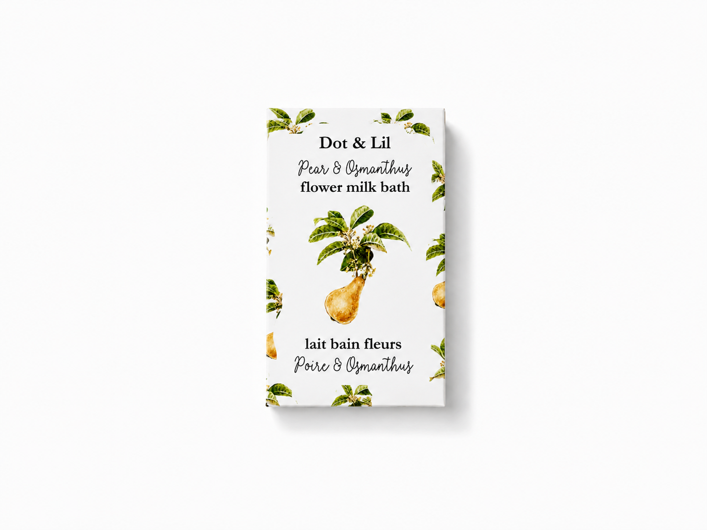 Pear & Osmanthus Bath Milk Sachet - Dot & Lil
