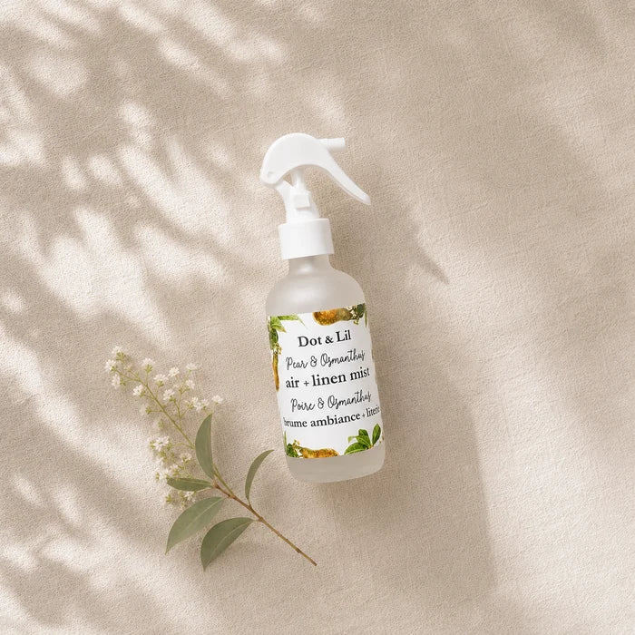 Pear & Osmanthus Room & Linen Spray – Dot & Lil