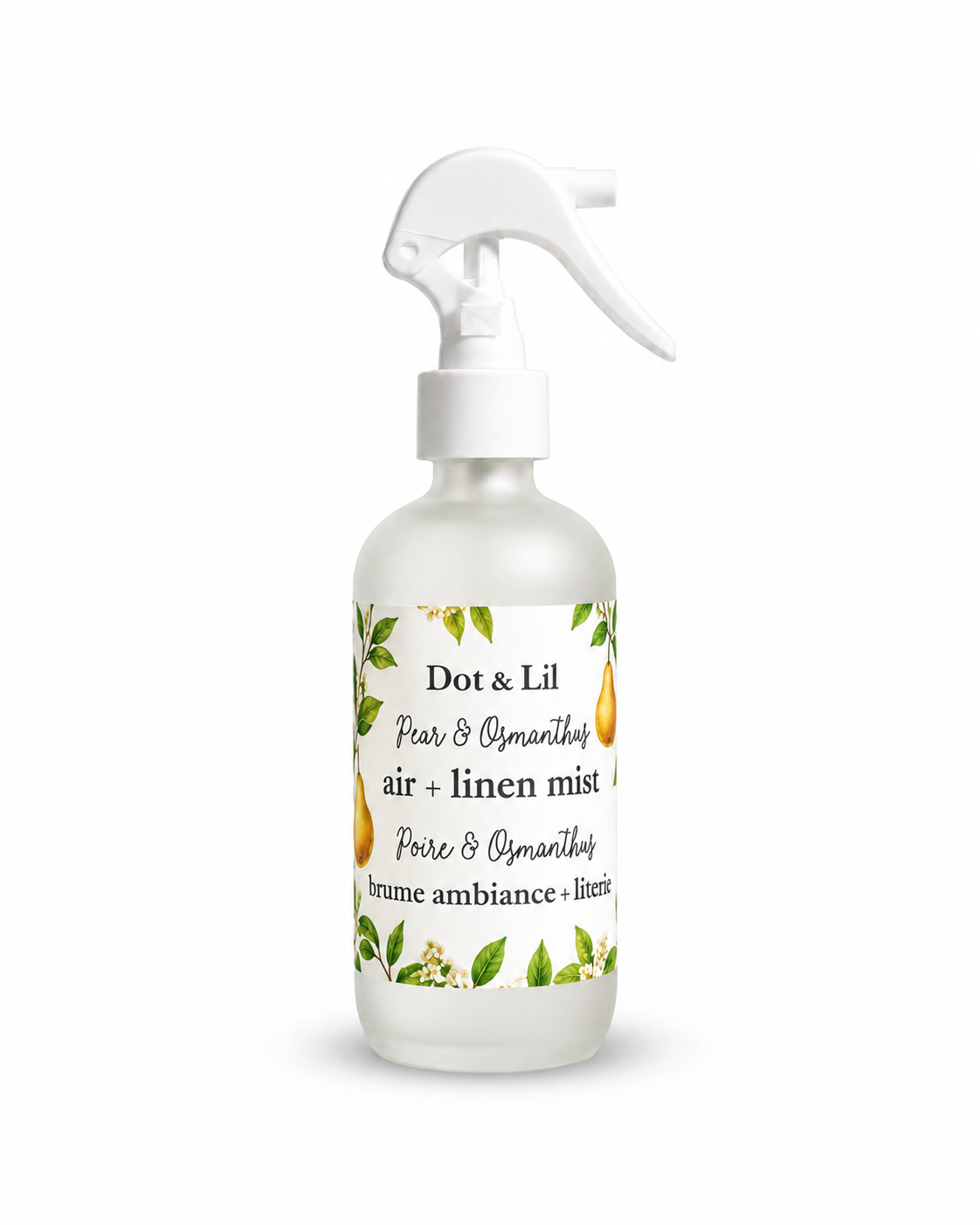 Pear & Osmanthus Room & Linen Spray – Dot & Lil