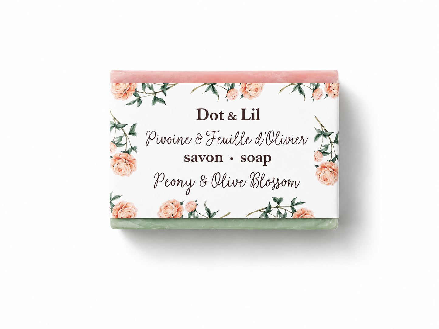 Peony & Olive Leaf Bar Soap – Dot & Lil