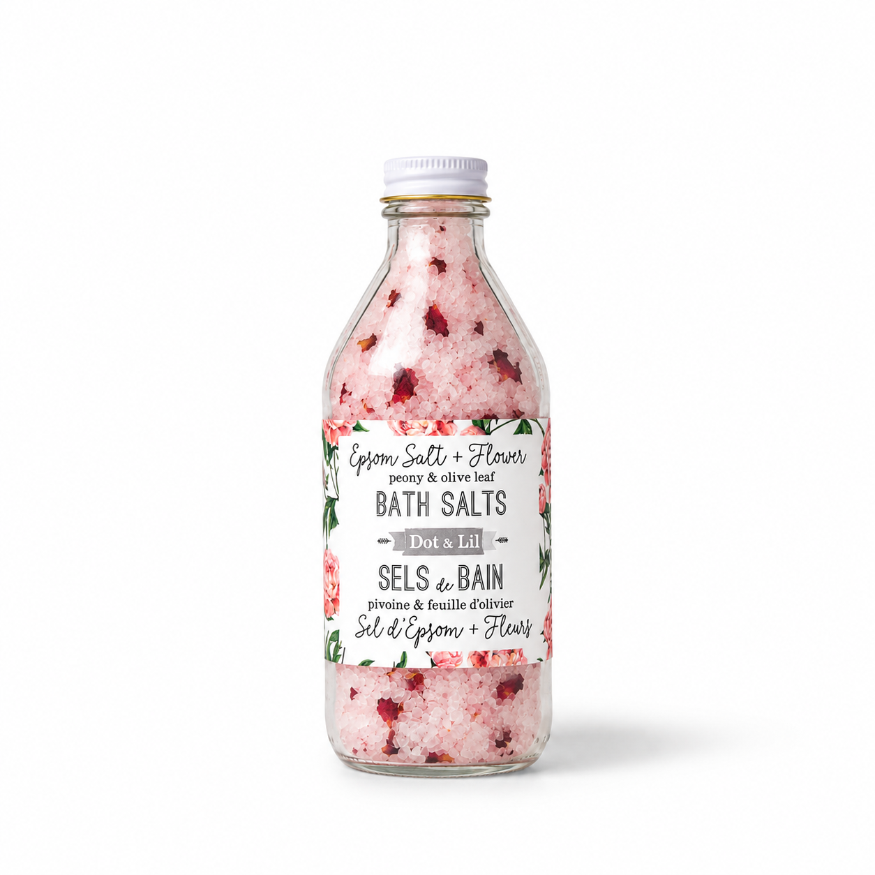 Peony & Olive Leaf Bath Salt - Dot & Lil