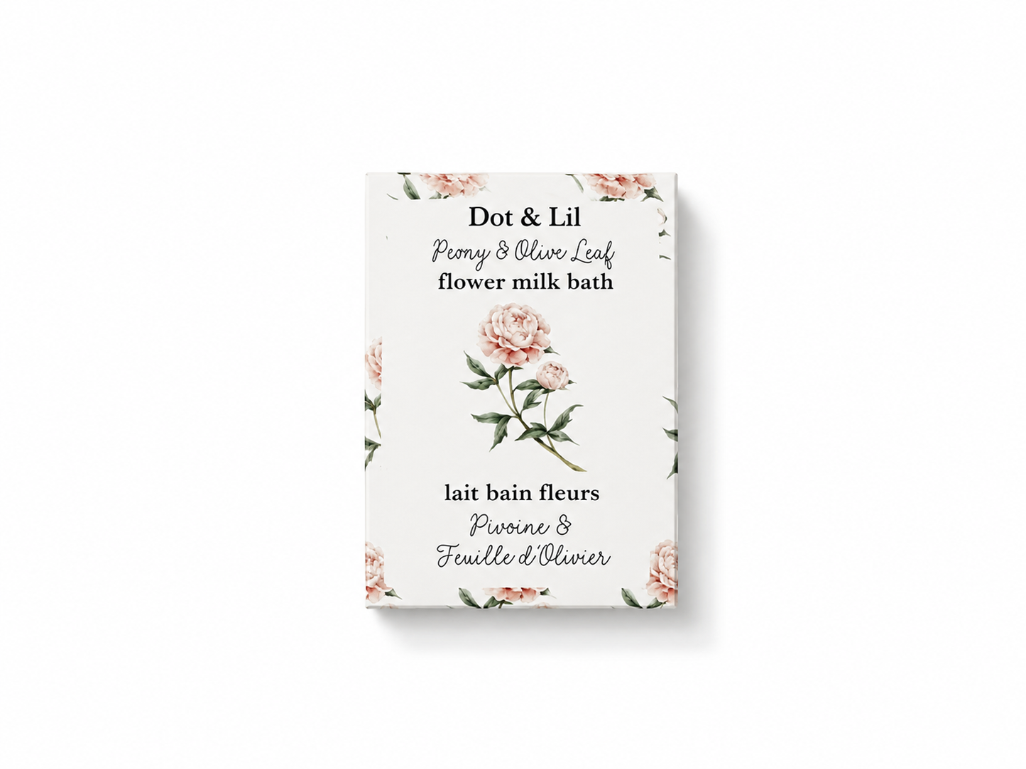Peony & Olive Leaf Bath Milk Sachet – Dot & Lil