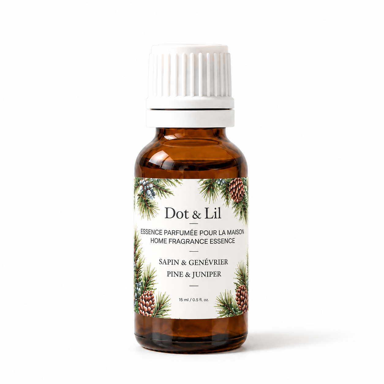 Home Fragrance Oil – Pine & Juniper – Dot & Lil