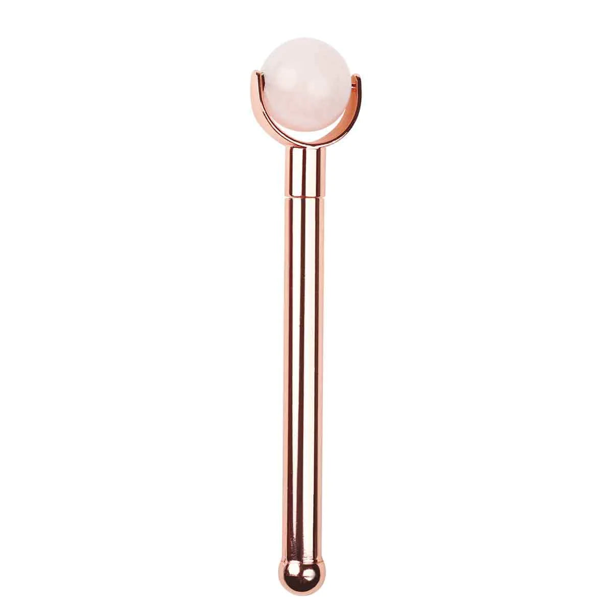 rose quartz eye roller relaxus lymphatic drainage under eye tool