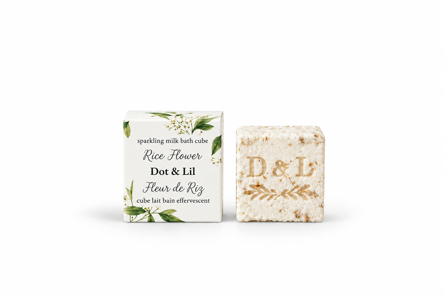 Rice Flower Bath Cube – Dot & Lil