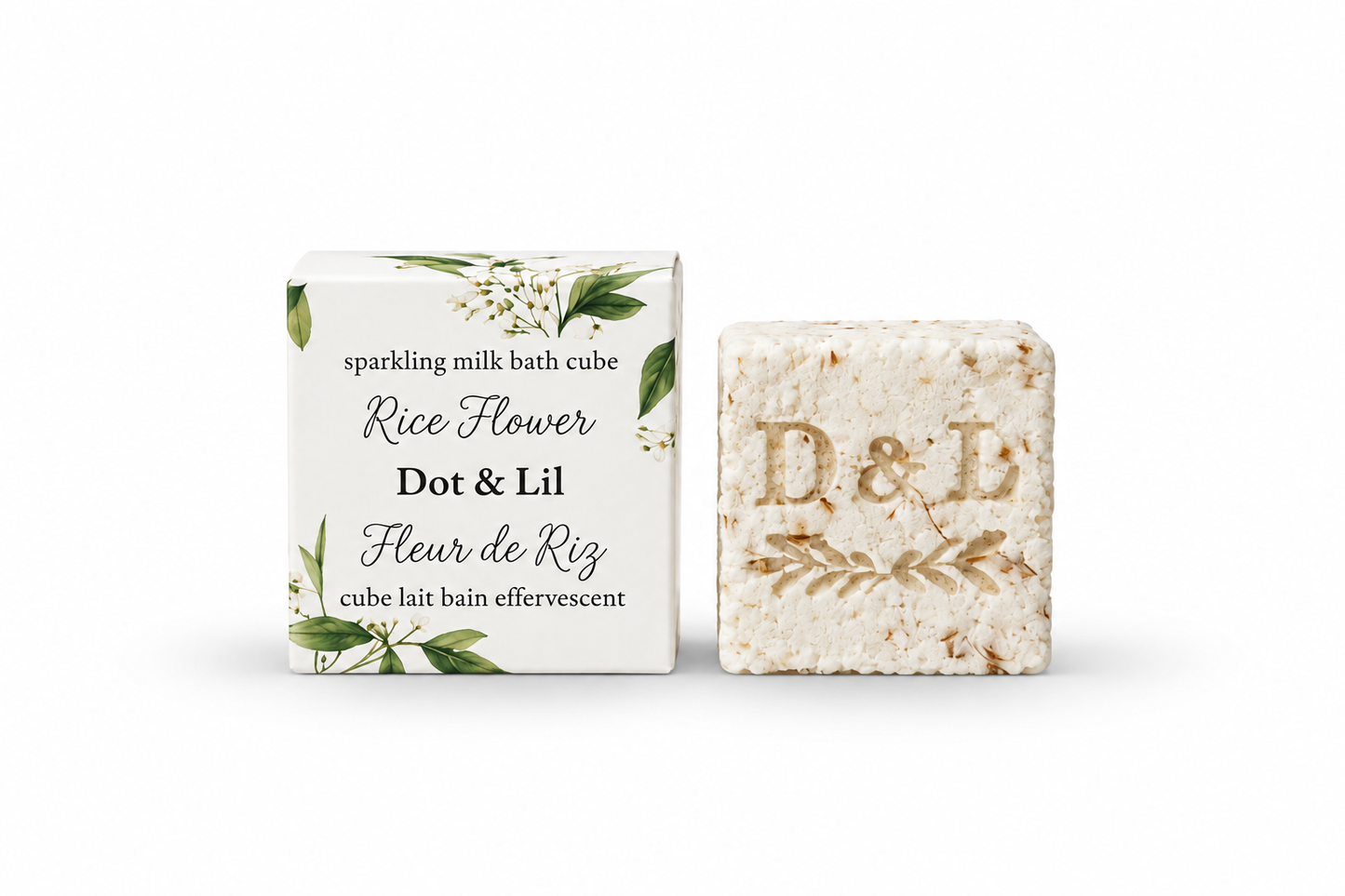 Rice Flower Bath Cube – Dot & Lil