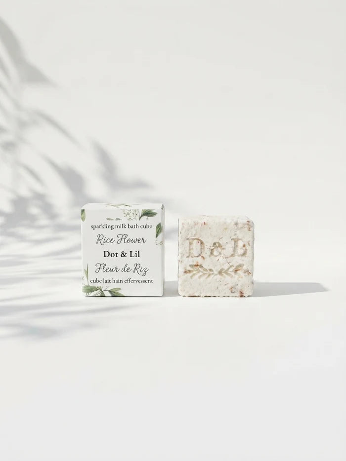 Rice Flower Bath Cube – Dot & Lil