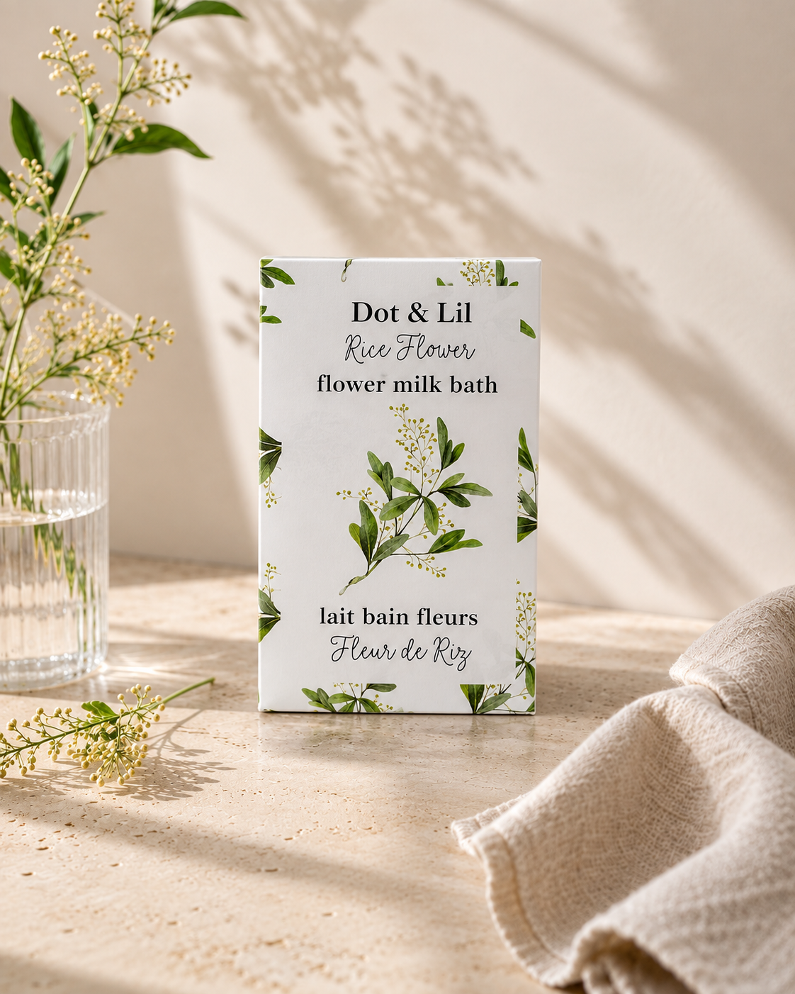 Rice Flower Bath Milk Sachet – Dot & Lil