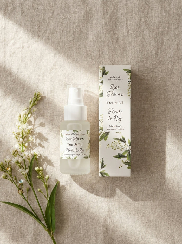 Rice Flower Perfume Oil - Dot & Lil