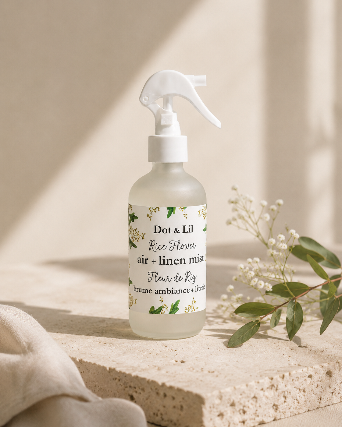 Rice Flower Room & Linen Spray – Dot & Lil