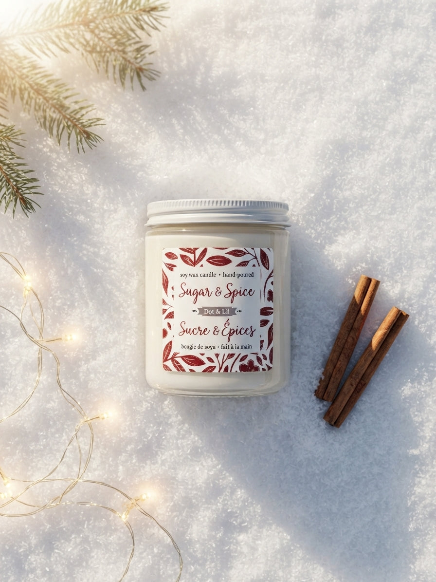 Sugar & Spice Candle - Dot & Lil
