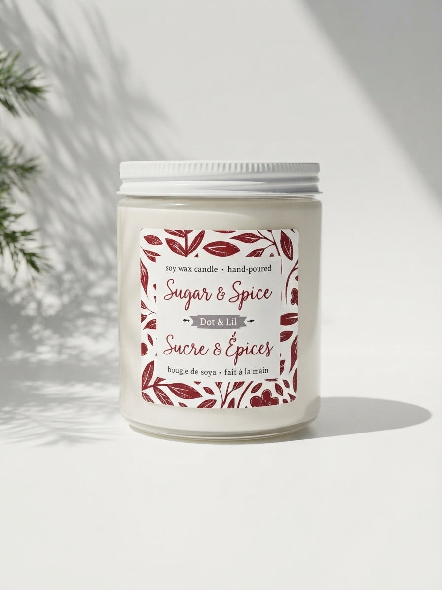 Sugar & Spice Candle - Dot & Lil
