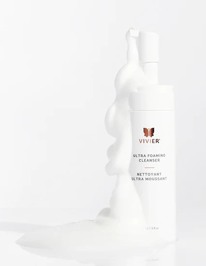 Foam texture of the Ultra Foaming Cleanser Vivier